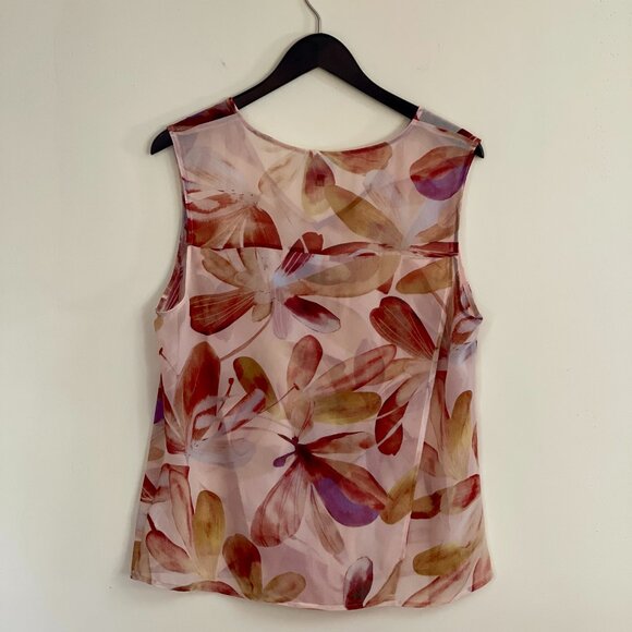 Cabi Amplify Multi-colored Sleeveless Top, Size L - Picture 3 of 7
